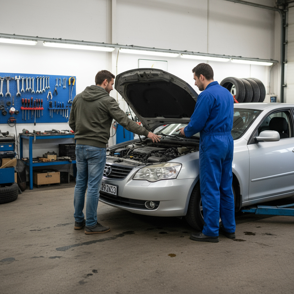 Kundengespräch in der Werkstatt